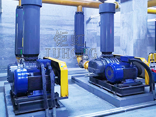 龙铁罗茨鼓风机污水曝气